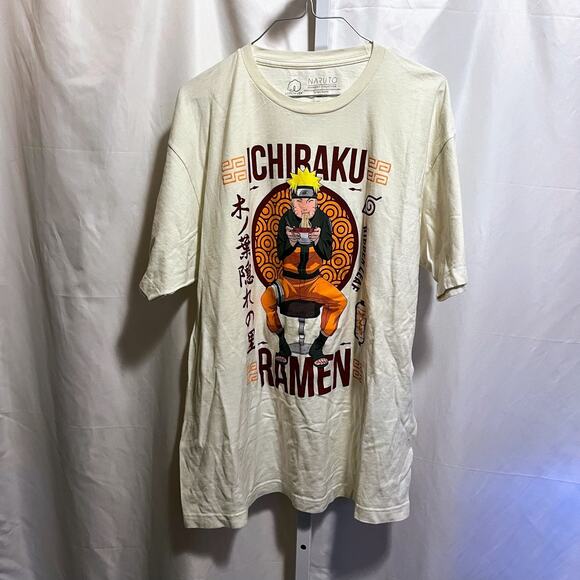 Naruto Shippuden Collection Shirt Mens XL 46/48 Ichiraku Ramen Graphic Anime Tee - Picture 2 of 4